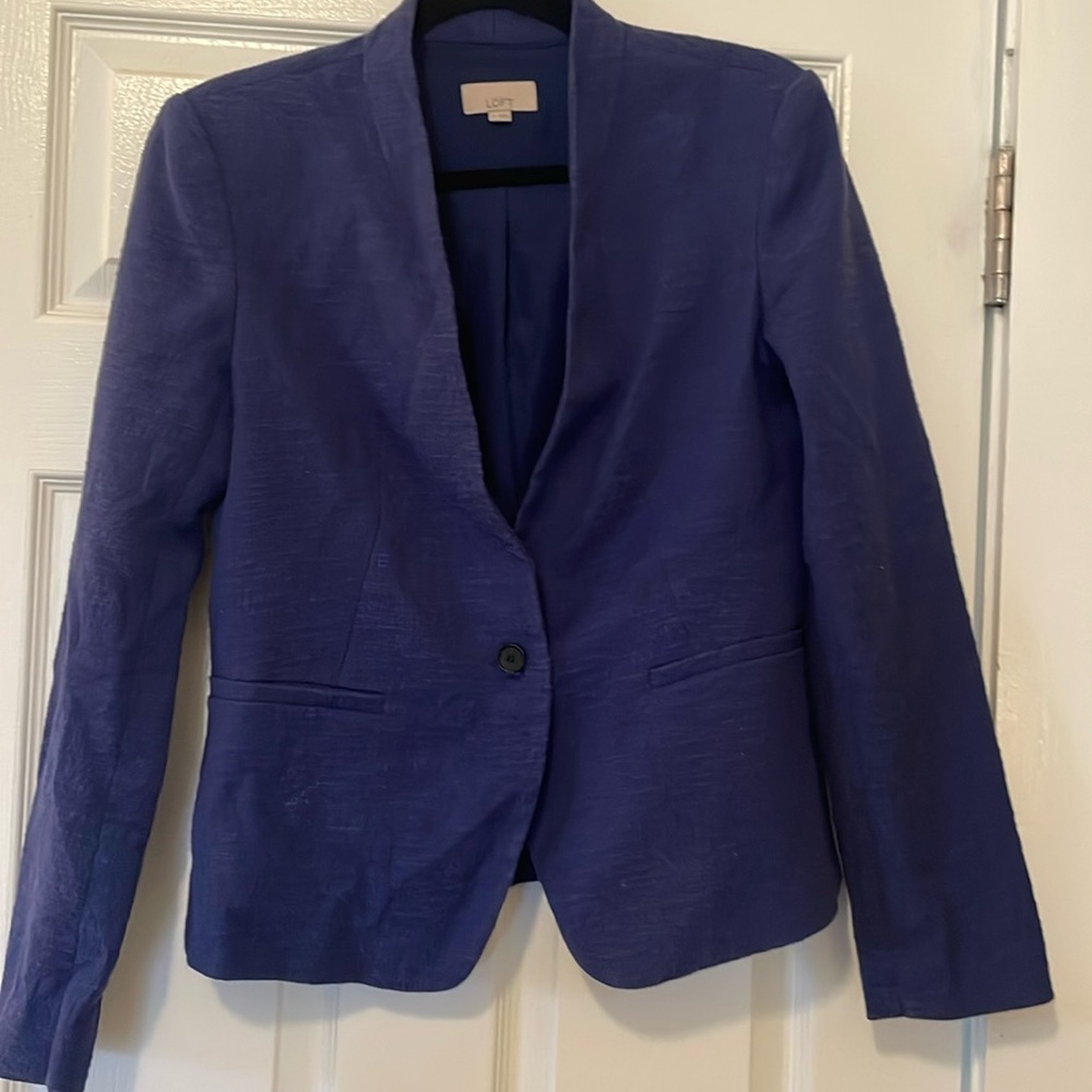 Blue aloft blazer size 8